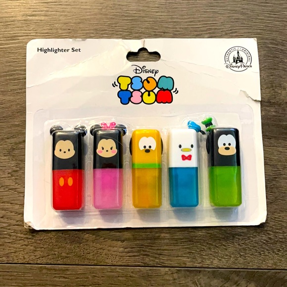Disney Other - Tsum Tsum Highlighter Set